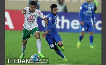 دیدار تیم های فوتبال استقلال و لوکوموتیو تاشکند