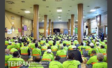 بازدید شهردار تهران از اسکان کارگران شهرداری در کربلا 6