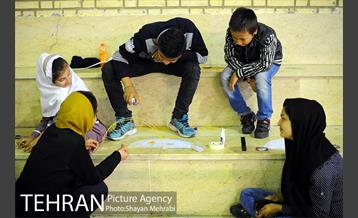 مسابقه سازه های ماکارونی کودکان کار 22