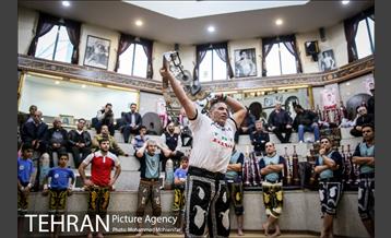 اجرای آئین ورزش باستانی 16