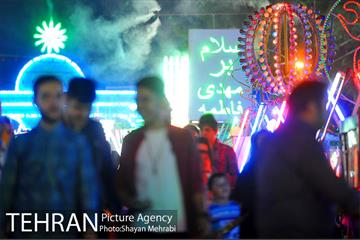 خیابان های تهران در شب میلاد امام زمان (عج) 21