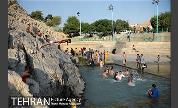 آب تنی در پیک پنجم 15