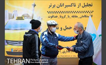 مراسم تقدیر از رانندگان برگزیده تاکسیرانی 14