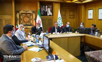 جلسه قرارگاه عملیاتی کرونا شهر تهران 15
