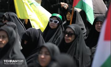 اجتماع صادقیون در میدان صادقیه تهران 30