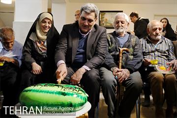 بازدید شهردار تهران از مرکز سالمندان بهشت امام رضا(ع) 1