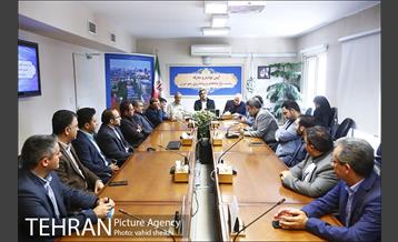 آیین تودیع و معارفه ریاست مرکز مطالعات و برنامه ریزی شهر تهران 2