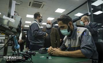 بازدید شهردار منطقه 21 از گروه صنعتی برنز 13