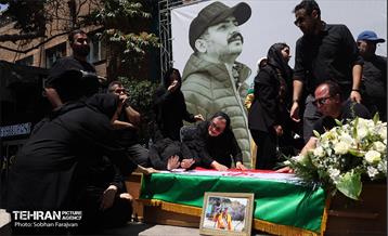 مراسم تشییع و خاکسپاری حمیدرضا درجاتی 16