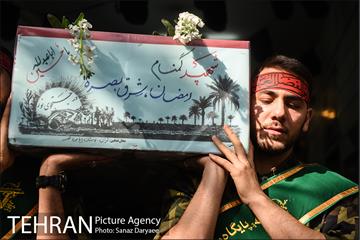 تشییع پیکر مطهر دو شهید گمنام 3