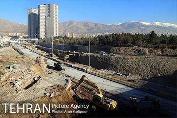 بازدید معاون فنی عمران شهرداری و اعضای شورای شهرتهران از پروژه تقاطع غیرهمسح شهیدهمدانی 19