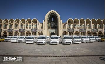 آیین رونمایی مرحله نخست واگذاری ناوگان حمل و نقل شهری 6