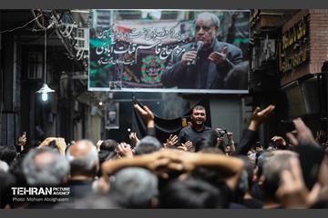 عزاداری ظهر تاسوعای حسینی در بازار بزرگ تهران 3
