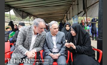 آیین غرس پنچ هزار اصله نهال در اراضی جنگل لویزان 24