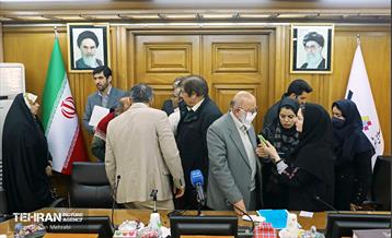 نشست خبری رئیس شورای اسلامی شهر و اعضای کمیسیون برنامه بودجه  30