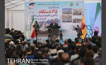 مراسم بهره برداری از 65 دستگاه واگن و لکوموتیو برقی مترو تهران و حومه 19