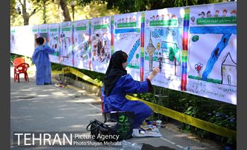 جشنواره طولانی ترین نقاشی کودکان 13
