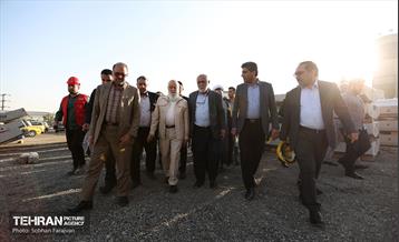 بازدید اعضای شوراهای شهر مراکز استان‌ها از کارگاه خط ۱۰ مترو تهران 18