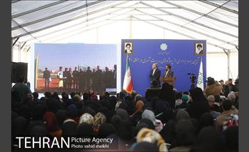 آیین بهره برداری از پروژه مدیریت شهری در منطقه 20 9