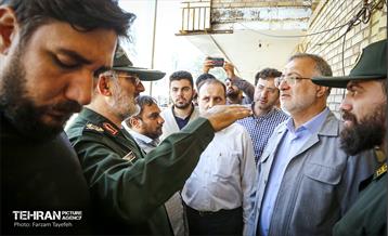 بازدید شهردار تهران از منطقه سیل زده امام زاده داوود(ع) 29