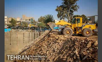 پر کردن گود میدان مقدم 34