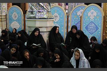 احیای شب بیست‌ویکم ماه رمضان امامزاده پنج تن لویزان 66