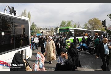 خدمات‌رسانی شهرداری تهران در نماز عید فطر مصلی تهران 10