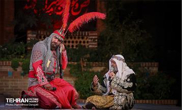 دومیـن شب سوگواره تعزیه‌خوانی «شبیه حسین(ع)» 17