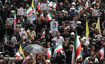 تشییع شهدای اقتدار ملی در تهران - 3  58