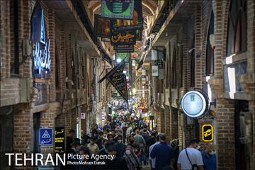 بازار تهران سیاه پوش شد 7