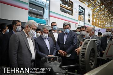 مراسم افتتاحیه نمایشگاه دستاوردهای طراحی و ساخت در حوزه حمل و نقل ریلی 9
