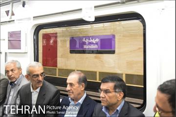 بازدید معاونت حمل و نقل و ترافیک شهرداری تهران و اعضای شورای شهر تهران از عملیات تکمیلی خط ۷ 17