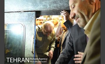 بازدید شهردار تهران از پایانه خط 6 مترو تهران -2 7