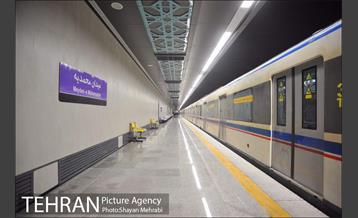 تست گرم خط هفت مترو با حضور شهردار تهران 11