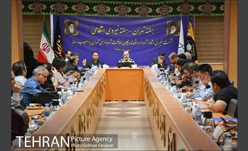 نشست خبری فرمانده یگان حفاظت شهرداری تهران 4