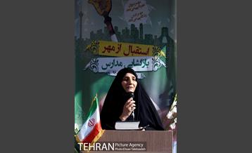 نواختن زنگ آغاز سال تحصیلی توسط دکتر حسن رباطی 8