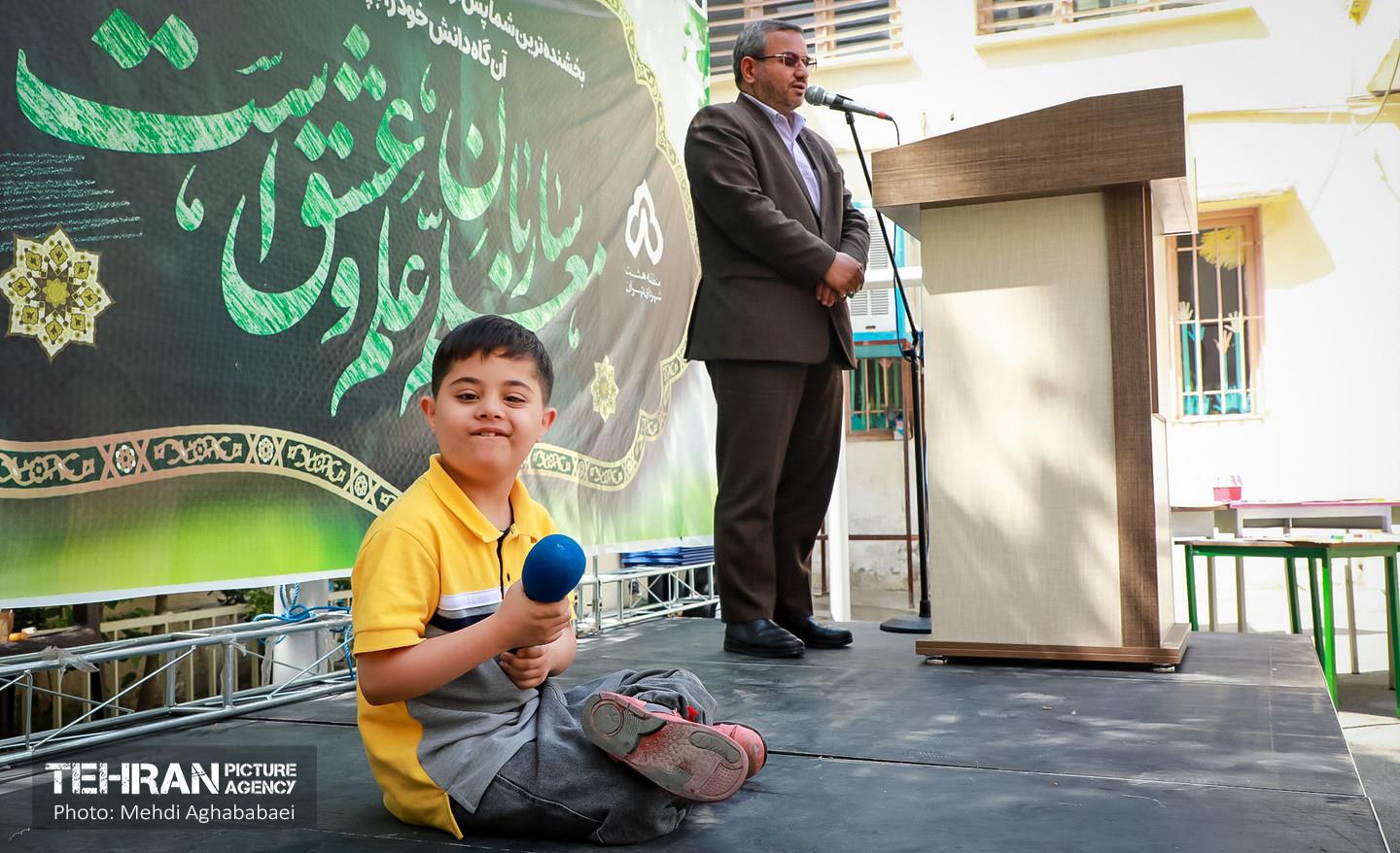 مراسم تقدیر از معلمان مدرسه کودکان اتیسم 13