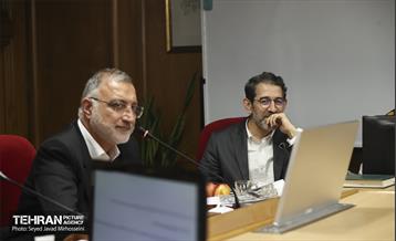 جلسه شورای حمل و نقل و ترافیک شهر تهران 1