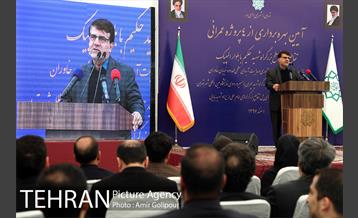 آیین بهره برداری تقاطع غیرهمسطح بزرگراه شهید حکیم با بلوار المپیک 29