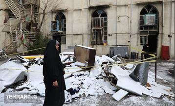 بازدید خبرنگاران رسانه‌های خارجی از تخریب اموال عمومی شهر 39