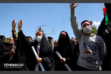 راهپیمایی وز قدس در پایتخت 15
