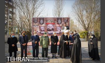 مراسم نخستین سالگرد شهادت سردار سلیمانی منطقه۱۶