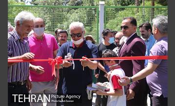افتتاح 7 زمین ورزشی با حضور رئیس کمیسیون ورزش شورای شهر تهران 5