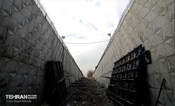 احداث زیرگذر سواره راه آهن تهران-اهواز