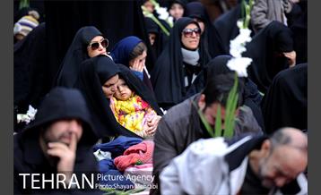 عزاداری شهادت حضرت زهرا(س) در میدان فاطمی  14
