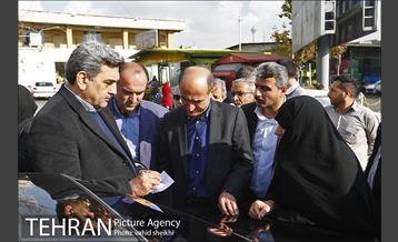 بازدید شهردار تهران از میدان میوه و تره بار ستارخان 21