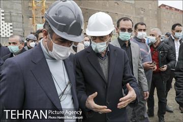 بازدید فتاح رئیس بنیاد مستضعفان از ساختمان پلاسکو 36