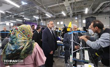 آیین افتتاح مراکز توانمندسازی کوثر و بهسازی۴۰۰معبر پایتخت 36