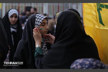 دومین سالگرد شهادت شهید آرمان علی وردی با شعار «آرمان روح‌الله آغاز نصرالله» 4