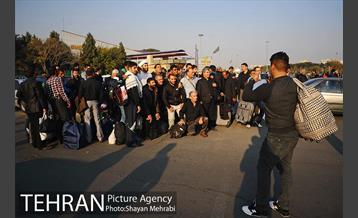 اعزام کاروان خادم الحسین (ع) شهرداری تهران به کربلای معلی 1